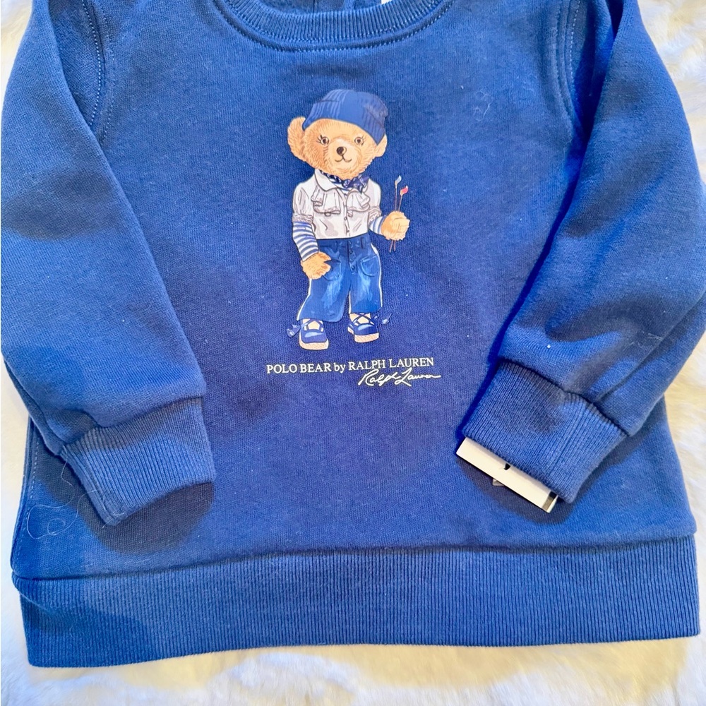 Ralph Lauren Infant Polo Bear Sweatshirt